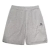 Pantalón corto de felpa Go-To con chevrón de estrellas bordado, corte estándar, tallas asiáticas «Gris»