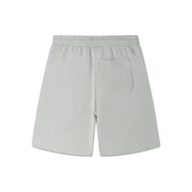 Pantalón corto de felpa Go-To con chevrón de estrellas bordado, corte estándar, tallas asiáticas «Gris»
