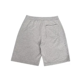 Pantalón corto de felpa Go-To con chevrón de estrellas bordado, corte estándar, tallas asiáticas «Gris»