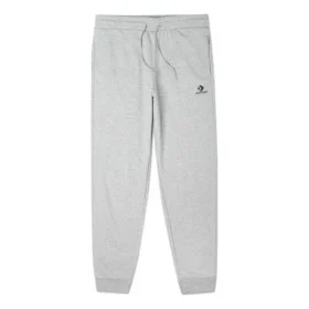 Pantalón de chándal con chevrón y estrella bordada FT Tallas asiáticas «Gris»