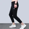 Pantalón de chándal con logo de punto Tallas asiáticas «Negro»