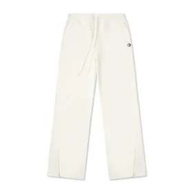 Pantalón de punto con bajo abierto, tallas asiáticas, «Egret»