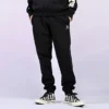 Pantalón jogger con chevrón y estrella bordada FT Tallas asiáticas «Negro»