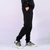 Pantalón jogger con chevrón y estrella bordada FT Tallas asiáticas «Negro»