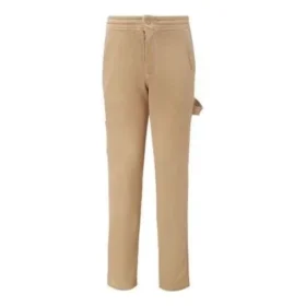 Pantalones cargo de carpintero a la cintura, tallas asiáticas «Caqui»