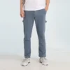 Pantalones cargo de carpintero con cintura Asia Tallas «Lakeside Blue»