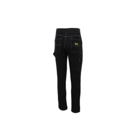 Pantalones cargo de cintura alta Tallas asiáticas «Negro»