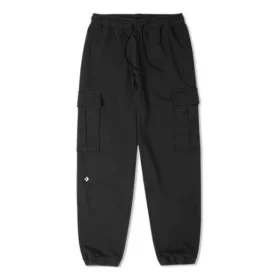 Pantalones cargo de punto, tallas asiáticas «Negro»