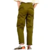 Pantalones cargo utilitarios tejidos Tallas asiáticas «Verde oliva»