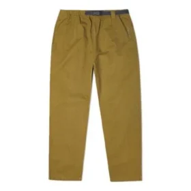 Pantalones casuales entallados de pierna recta tejidos, tallas asiáticas, «verde musgo oscuro»