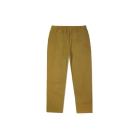 Pantalones casuales entallados de pierna recta tejidos, tallas asiáticas, «verde musgo oscuro»
