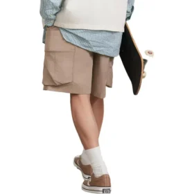 Pantalones cortos cargo, tallas asiáticas «Caqui»
