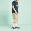 Pantalones cortos de tejido Tallas asiáticas «Caqui»