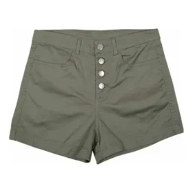 Pantalones cortos deportivos de talle alto Tallas asiáticas «Olive Green»