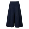 Pantalones culotte, tallas asiáticas, «azul marino»