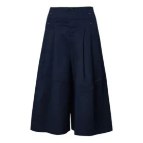 Pantalones culotte, tallas asiáticas, «azul marino»