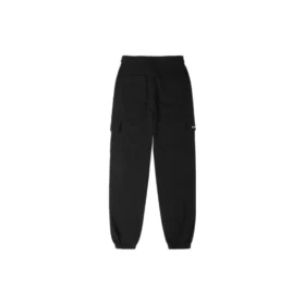Pantalones de chándal cargo con logo de punto de moda, tallas asiáticas «Negro»