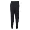 Pantalones de chándal con estrella bordada y diseño en zigzag FT Tallas asiáticas «Negro»