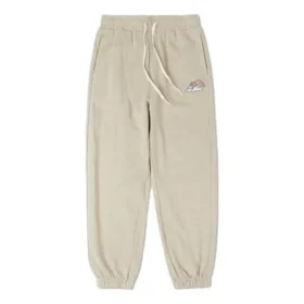 Pantalones de chándal con logotipo arcoíris, tallas asiáticas «Beige»