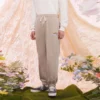 Pantalones de chándal con logotipo arcoíris, tallas asiáticas «Beige»