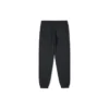 Pantalones de chándal de felpa de corte estándar con estrella bordada en forma de chevron. Tallas asiáticas «Negro»