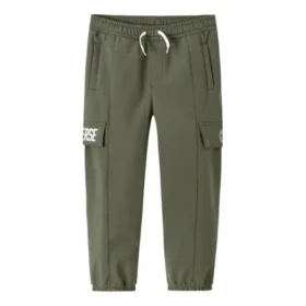 Pantalones de color liso con cintura elástica Tallas asiáticas «Verde oliva» Pantalones de color liso con cintura elástica Tallas asiáticas «Verde oliva»