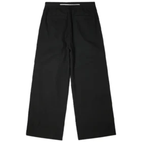 Pantalones de temporada de pierna ancha tejidos, tallas asiáticas «Negro» Pantalones de temporada de pierna ancha tejidos, tallas asiáticas «Negro»