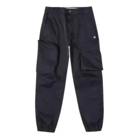 Pantalones elásticos tejidos, tallas asiáticas «Negro»