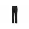 Pantalones informales de cintura alta en color liso, tallas asiáticas «Negro»