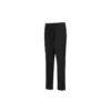 Pantalones informales de cintura alta en color liso, tallas asiáticas «Negro»