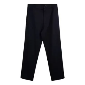 Pantalones informales de color liso, tallas asiáticas «Negro»