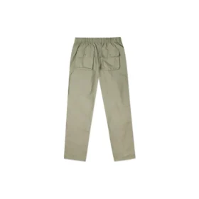 Pantalones informales de hombre Converse de color liso, tejido y corte recto, gris claro y verde