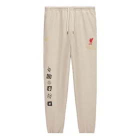 Pantalones jogger Converse x LFC, tallas asiáticas, «Oat Milk Heather»