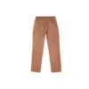 Pantalones largos de cintura elástica para hombre Converse Logo, de color liso y estilo casual, marrones