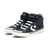 Pro Blaze Strap High «Cuero y punto jaspeado – Azul lago»