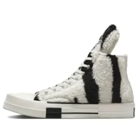 Rick Owens x DRKSHDW TURBODRK Chuck 70 High «Zebra»
