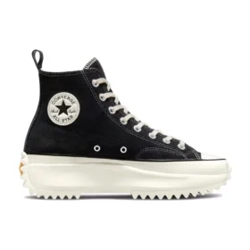 Run Star Hike Platform Suede «Black White»