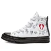 Shrimps x Chuck 70 High «White Black»