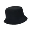 Sombrero de pescador con logotipo a cuadros grandes «Negro»