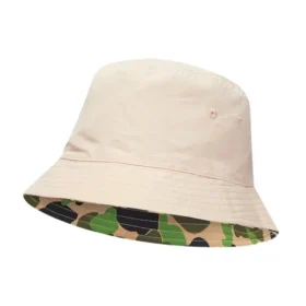 Sombrero de pescador reversible «Camo Green»