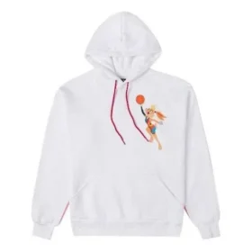 Sudadera con capucha Converse x Space Jam: A New Legacy Lola, tallas asiáticas, «Blanco»