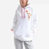 Sudadera con capucha Converse x Space Jam: A New Legacy Lola, tallas asiáticas, «Blanco»