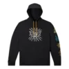 Sudadera con capucha de felpa Converse x Keith Haring, tallas asiáticas «Negro»