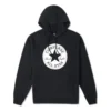 Sudadera con capucha de felpa francesa Chuck Taylor Patch, tallas asiáticas «Negro»