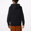Sudadera con capucha de felpa francesa con estrella bordada en forma de chevron, tallas asiáticas «Negro»