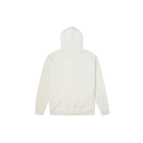 Sudadera con capucha de felpa utilitaria de rizo francés con cremallera completa, tallas asiáticas «Blanco»