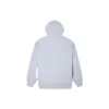 Sudadera con capucha holgada con bloques de color y forro polar Azul claro