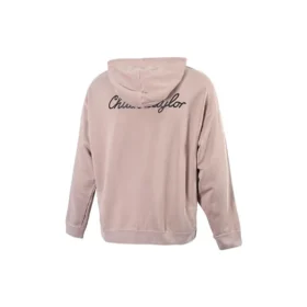 Sudadera con capucha holgada y parche de las zapatillas Chuck Taylor Go-To. Tallas asiáticas. «Stone Mauve»