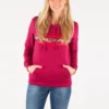 Sudadera con capucha Love the Progress Print Tallas asiáticas «Rojo»