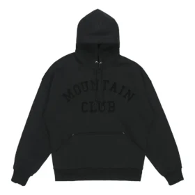Sudadera con capucha Mountain Club, tallas asiáticas, «Negro»